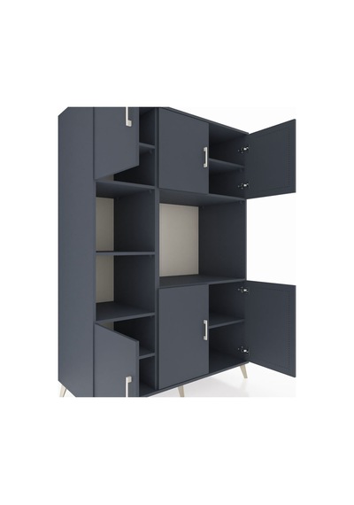 Kronos Dolap 9 Raflı 6 Kapaklı 132x59x195 Antrasit-antrasit/antrasit Antrasıt/antrasıt Kronos Dolap 9 Raflı 6 Kapaklı 132x59x195 Antrasit-antrasit/antrasit Antrasıt/antrasıt