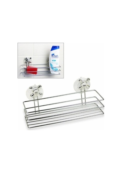 Banyo Organizeri - Çok Amaçlı Dörtgen Vantuzlu Altın