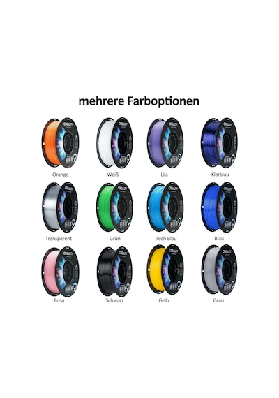 Creality Petg Filament 1,75 Mm, 3d Yazıcı Filamenti, Cr-petg, 0,02 Mm Boyutsal Doğruluk, Yüksek Baskı Kararlılığı, Beyaz, 10'lu Paket Creality Petg Filament 1,75 Mm, 3d Yazıcı Filamenti, Cr-petg, 0,02 Mm Boyutsal Doğruluk, Yüksek Baskı Kararlılığı, Beyaz, 10'lu Paket