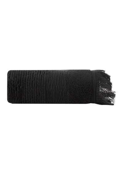 Mudo Home Borla Siyah El Havlusu 30x50 Diğer