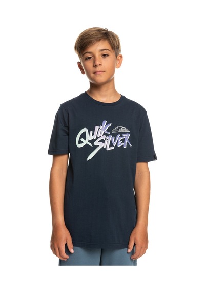 Quiksilver Signature Move Erkek Çocuk Tişört Lacivert