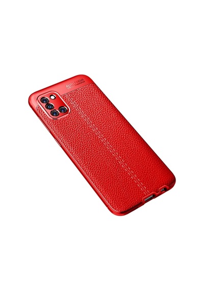 Samsung Galaxy A31 Uyumlu Kılıf Auto Focus Kapak - Kırmızı