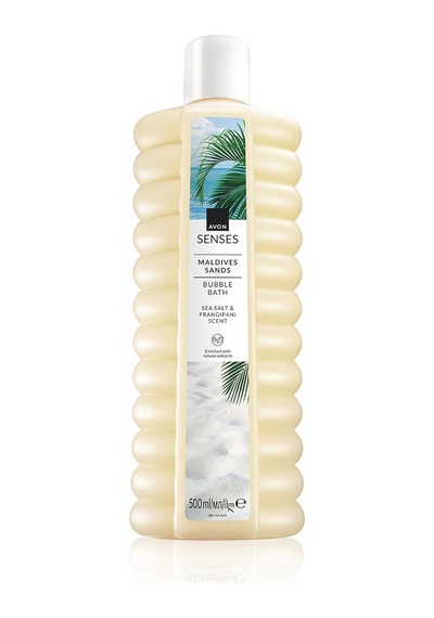 Avon Senses Maldives Sands Deniz Tuzu Ve Frangipani Kokulu Banyo Köpüğü 500 Ml 285 ML