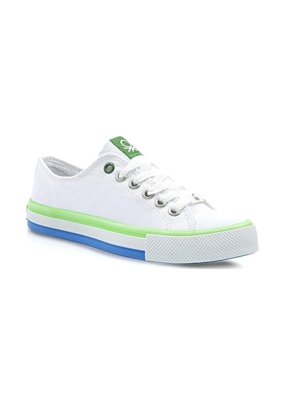 United Colors Of Benetton Benetton Bn-30175 Çocuk Convers Ayakkabı BN-30175-R0302 Beyaz - Yeşil United Colors Of Benetton Benetton Bn-30175 Çocuk Convers Ayakkabı BN-30175-R0302 Beyaz - Yeşil