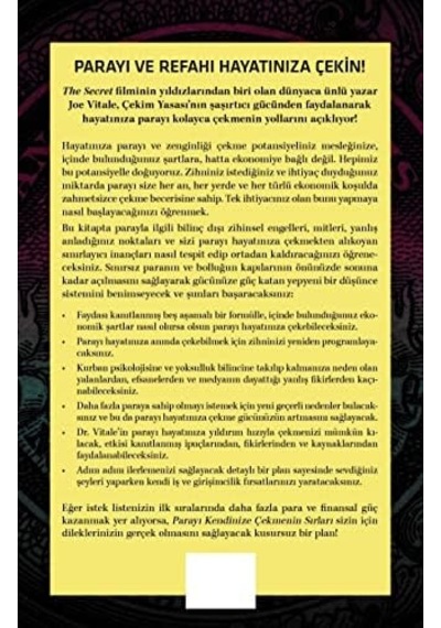 Parayı Kendinize Çekmenizin Sırları: Finansal Özgürlüğü Ve Refahı Hayatınıza Çekmenizi Sağlayacak Spiritüel Bir Sistem