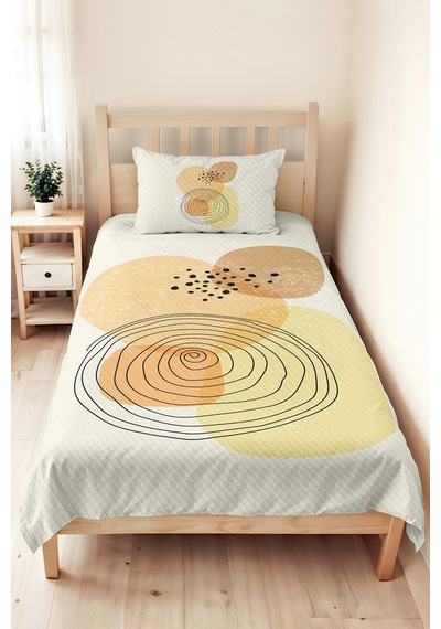 Soyut Geometrik Krem Genç Odası Tek Kişilik Pike Takımı-modern Sarı 160x220 Cm Kapitone Yatak Örtüsü Gölge Adaçayı Sarmalı Soyut Geometrik Krem Genç Odası Tek Kişilik Pike Takımı-modern Sarı 160x220 Cm Kapitone Yatak Örtüsü Gölge Adaçayı Sarmalı