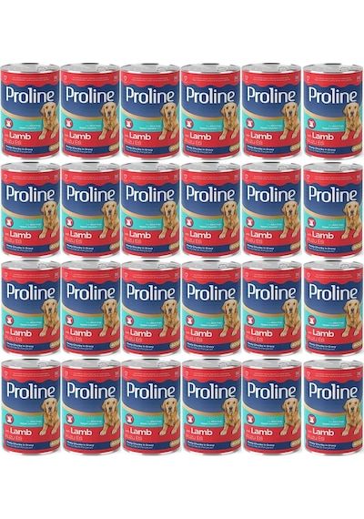 Pro Line Kuzu Etli Yetişkin Köpek Konservesi 24 x 400 G