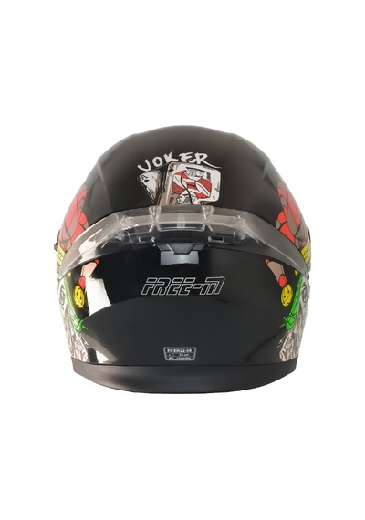 Fr-965 Joker Motosiklet Kaskı Çene Açılır Güneş Vizörlü Motorcu Kask Çok Renkli