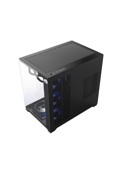 Alpha Elite 7x Argb Fan Kumanda Ve Kontrolcü Atx Boş Bilgisayar Kasası Siyah