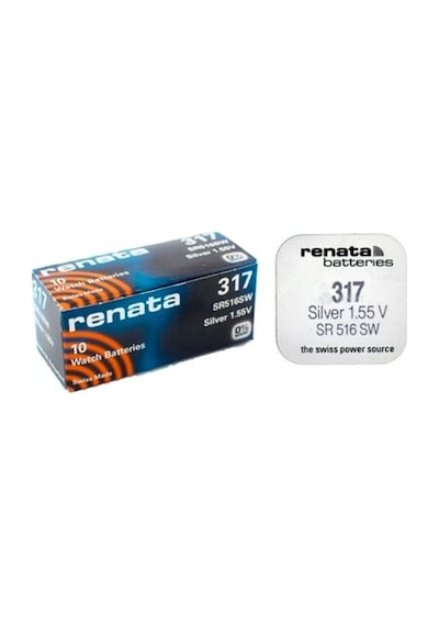 Renata 317 SR516SW 1.55V Saat Pili 10'lu