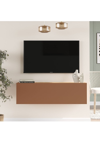 Aven Tv Ünitesi Tv Sehpası Kapaklı 100cm Çam Ave12-a Atlantik Çam