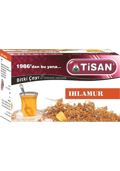 Tisan Ihlamur Bitki Süzen Poşet Çay 20'li