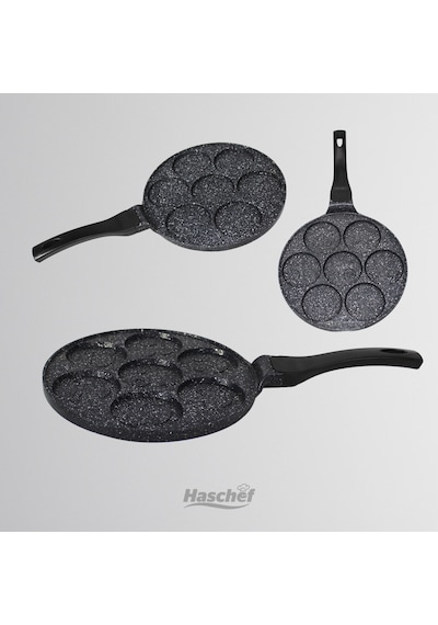 Zümrüt Pankek Tavası 26 Cm Siyah