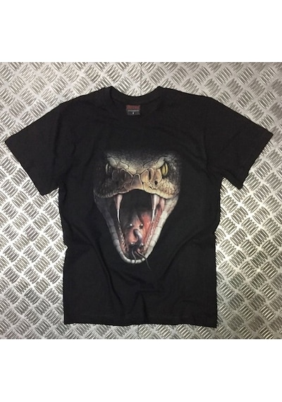 Yılan Baskılı T-Shirt