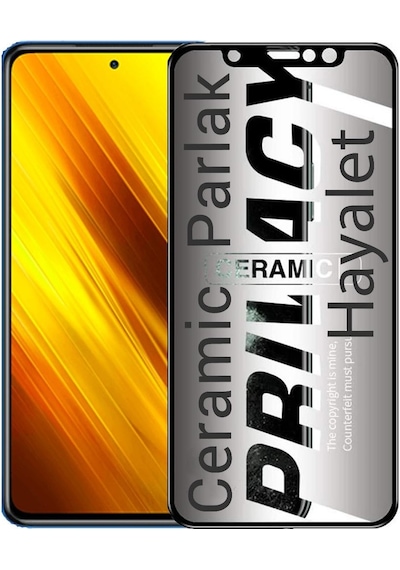 Xiaomi Poco X3 Nfc Hayalet Ekran Koruyucu Parlak Seramik