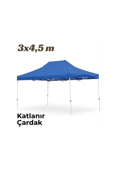 Missidea 3 4,5 Makaslı Katlanır Çardak Mavi