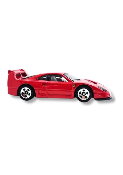 Hot Wheels Ferrari F40 Competizione - Hw Exotics Kırmızı 1/64 Diecast Model Araba Çok Renkli