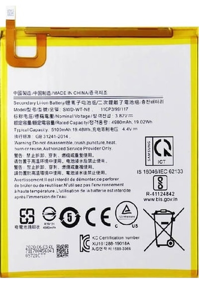 Samsung Galaxy Tab T290 / T295 İle Uyumlu Tablet Pil Batarya