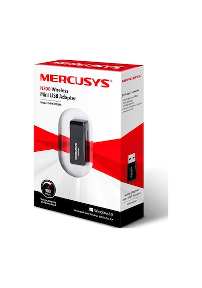 Tp-Link Mercusys Mw300Um 300Mbps Kablosuz USB Adaptör