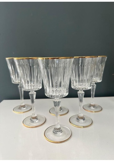 Decorıum Timeless Ayaklı Kırmızı Şarap Kadeği 6 Lı M03500 Rcr