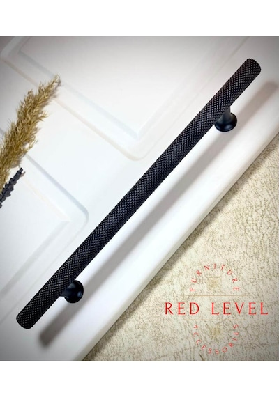Ender Siyah 320 Mm Lüks Metal Kulp Modelleri Dolap Çekmece Mobilya Mutfak Kulbu Siyah 320 Mm