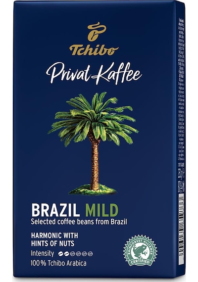 Tchibo Privat Kaffee Brazil Mild Öğütülmüş Filtre Kahve 250 G