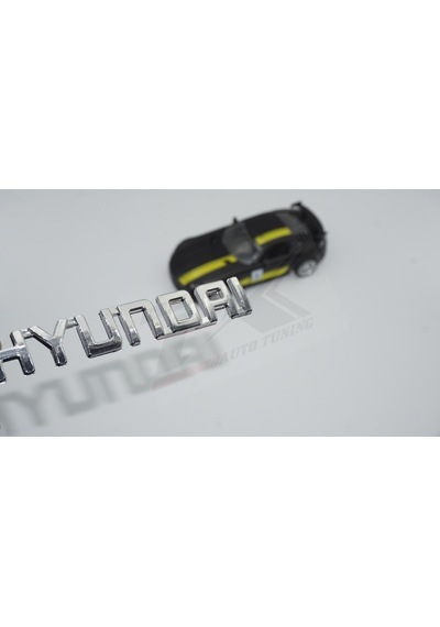 Hyundai Bagaj 3M 3D Krom Abs Logo Amblem (267088873)
