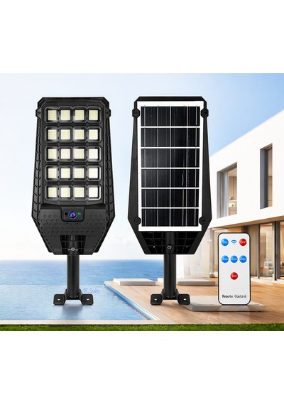 Ultra Parlak Solar Led Lamba Hareket Sensörlü Ve Enerji Tasarruflu Su Geçirmez Kolay Montaj & Uzun Ömür 1