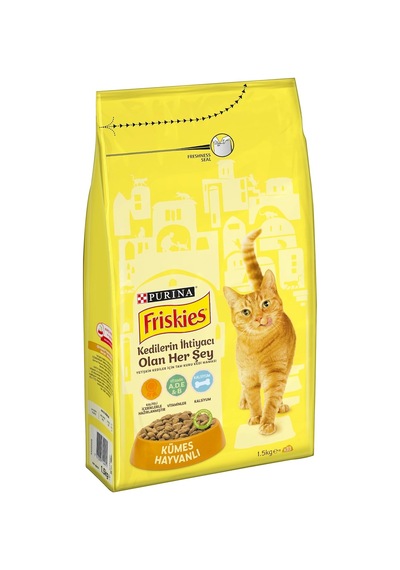 Yetişkin Kediler İçin Kümes Hayvanlı 1,5 Kilogram