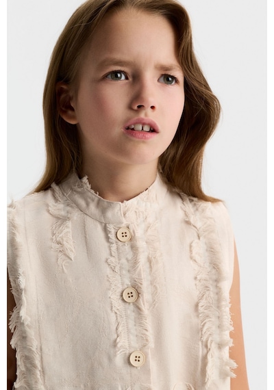 Xo Kids Kız Çocuk Ceket 8-14 Yaş 31356 KREM