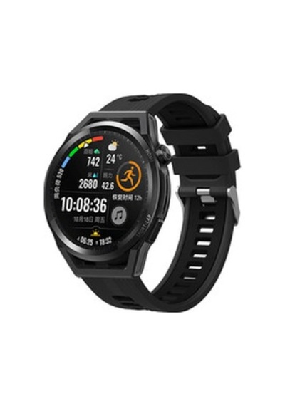 Huawei Gt2 42mm Krd-55 Silikon Kordon - Siyah