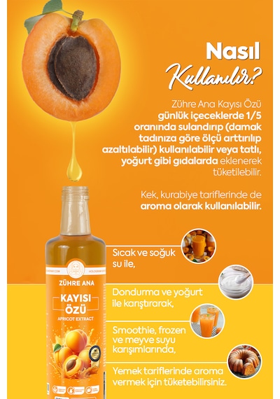 Zühre Ana Kayısı Özü 640 G