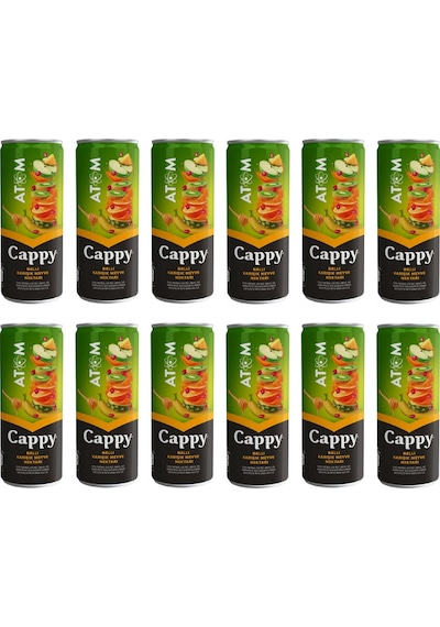Cappy Atom Ballı Karışık Meyve Nektarı 330 Ml X 12 Adet