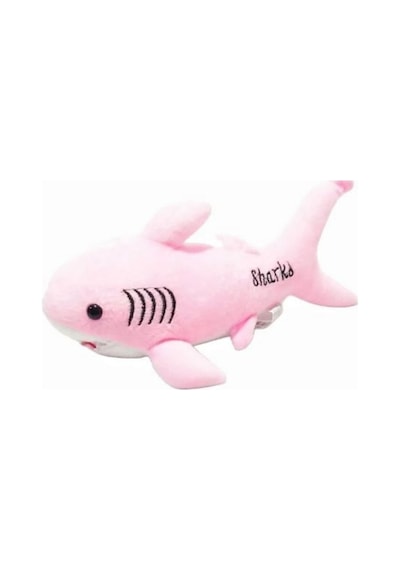 Peluş Köpekbalığı 30 Cm - Şarkı Söyleyen Baby Shark Pembe Balık PEMBE
