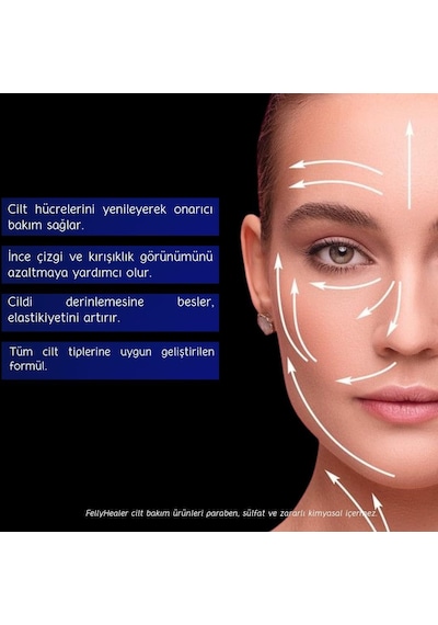 Salyangoz Özlü Yaşlanma Karşıtı Gece Kremi, Onarıcı, Tüm Cilt Tipleri, 50 Ml, Retinol İçerikli, Paraben İçe