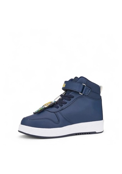 Nese Shoes Stars Baskılı Erkek Çocuk Spor Ayakkabısı, Sneaker Lacivert
