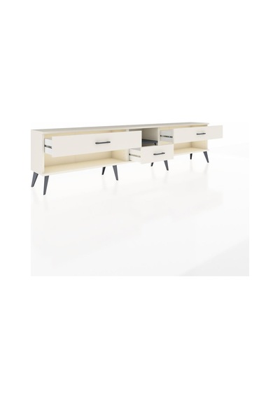 Arges Tv Ünitesi Tek Raflı 3 Çekmeceli 220x30x51 Aytaşı-antrasit/aytaşı Antrasıt/aytası - Aytası Arges Tv Ünitesi Tek Raflı 3 Çekmeceli 220x30x51 Aytaşı-antrasit/aytaşı Antrasıt/aytası - Aytası