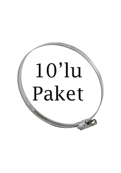 Kelepçe Hortum 70-90 B9/w1 10'lu Paket