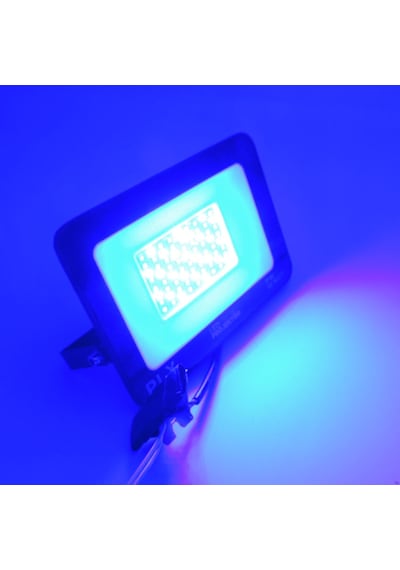 Rgb Renkli Led Projektör 50 Watt Uzaktan Kumandalı