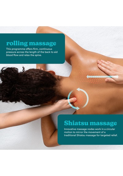 Homedics Ayarlanabilir Shiatsu Masaj Koltuğu Kılıfı, Siyah