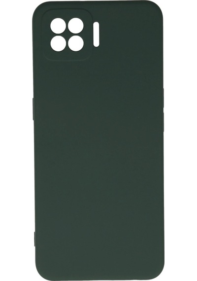 Newface - 832 - Oppo A73 Kılıf Nano İçi Kadife Silikon - - Edntrend - Koyu Yeşil