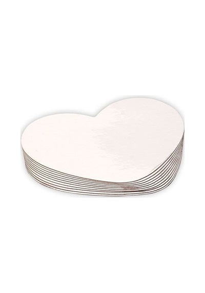 Sublimasyon Magnet Küçük Kalp 8 CM x 7 CM 10 Adet