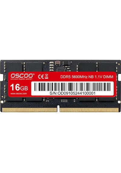 Oscoo N300 16gb 5600mhz Cl46 Ddr5 Sodımm 1.1v Ram