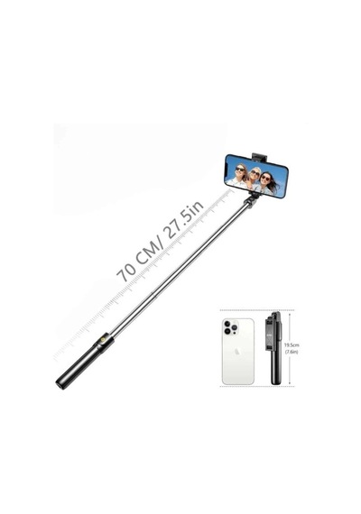 Cep Telefonu Tripod Standı Manyetik Selfie Sopa Bluetooth Uzaktan Kumandalı Çok Renkli 58086970