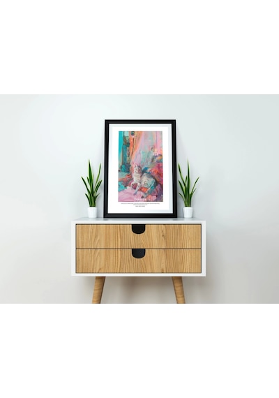 Paw-pow No:22 Art Print