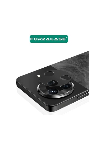 Forzacase Xiaomi Poco F7 Pro İle Uyumlu Kamera Lens Koruma Halkası Siyah - Fc377 Siyah