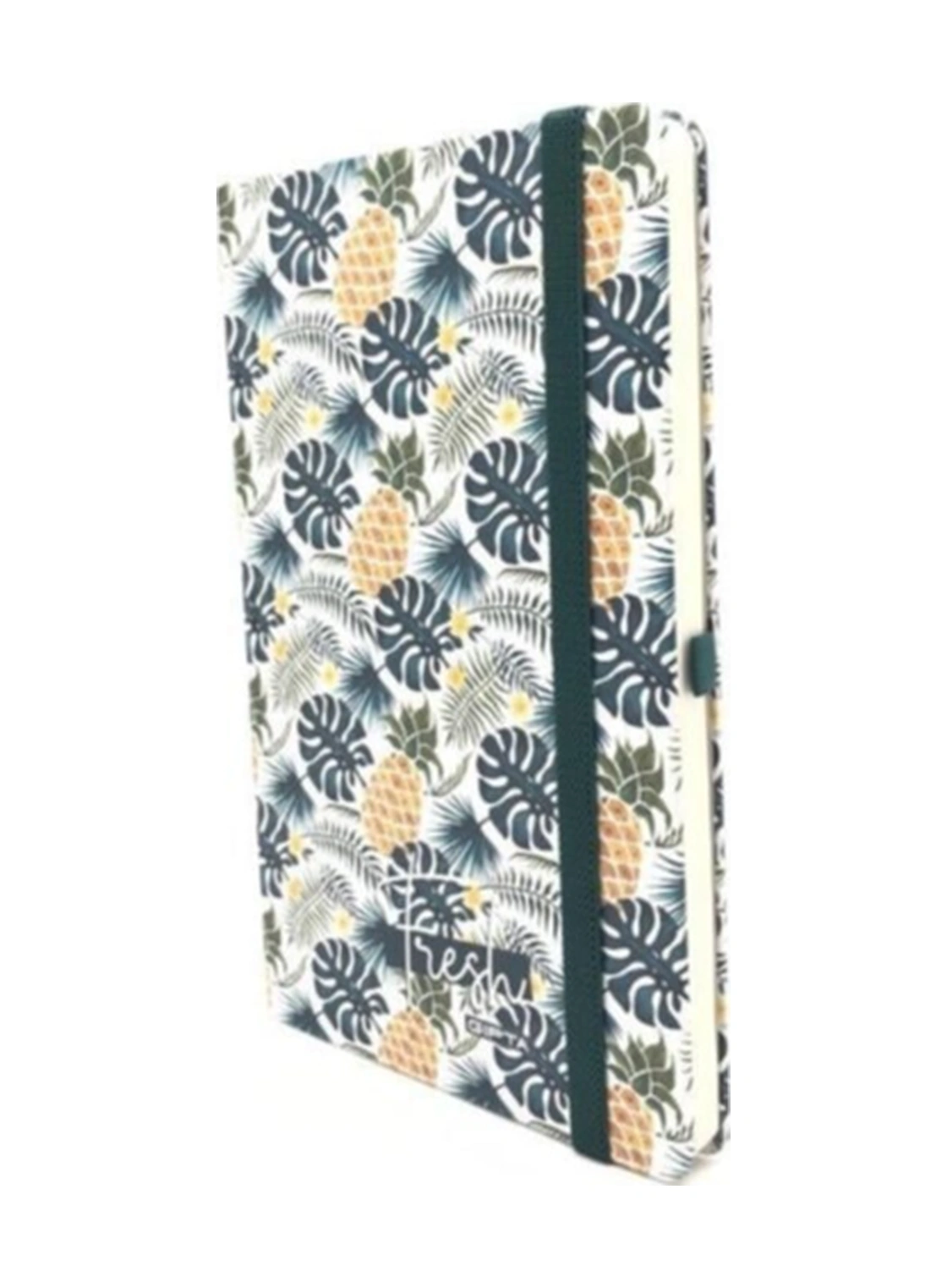 4316 Fresh Notebook Sert Kapak 120 Yaprak Çizgili 13 X 21 Cm Koyu Yeşil Koyu Yeşil