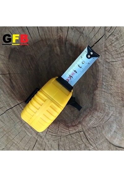 Gfb Çelik Şerit Metre 5 Metre 25 MM Kırılmaz Abs Plastik