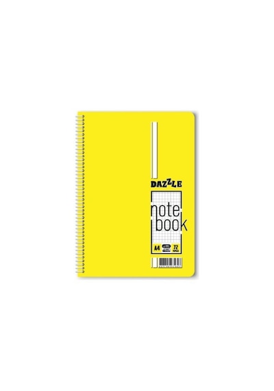 A4 60 Yaprak / 1 Konu Dazzle Spiralli Pp Kapak Defter