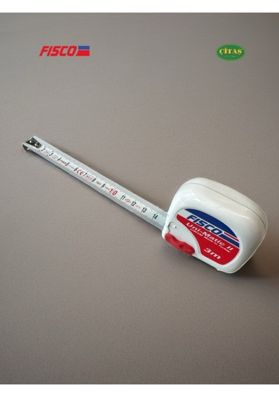 Fisco Şerit Metre 3 Metre 16 Mm Usta Metresi 3 M Diğer